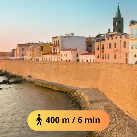 Stanza Con Patio Privato Nel Centro Storico Di Alghero